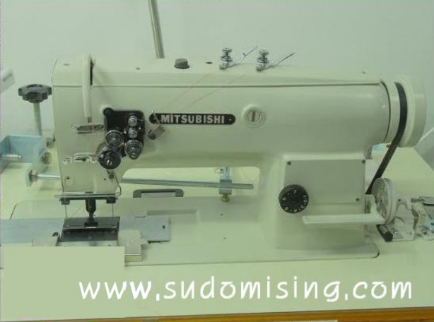 광폭 쌍침 재봉기(침폭65mm)