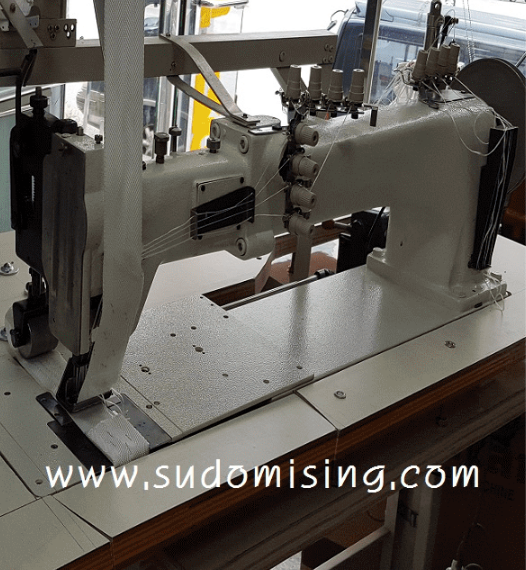 롱아암(Super Long Arm) 총합송 4본침 체인 재봉기