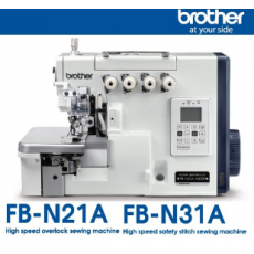 부라더FB-N21A 2본침 오바록재봉기