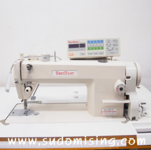썬스타KM-250자동본봉 재봉기
