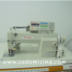 썬스타235A 감속기부착 재봉기