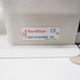 썬스타KM-1640BL-7K 상하송자동본봉재봉기(중고)