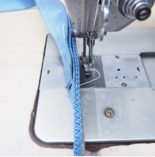 미쓰비시253 상하송 극후물 재봉기