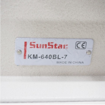 썬스타640BL-7 상하송재봉기